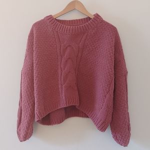 Sadie & Sage chunky knit sweater